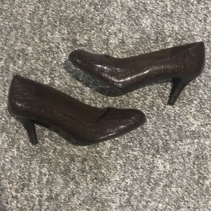 Brown High Heels - Barely Worn